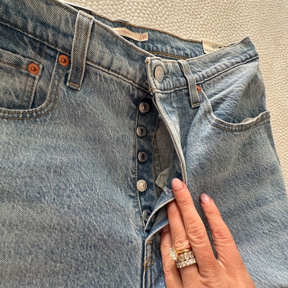 Ribcage Full Length Jeans in Samba Tango Light - Picture 6 of 6